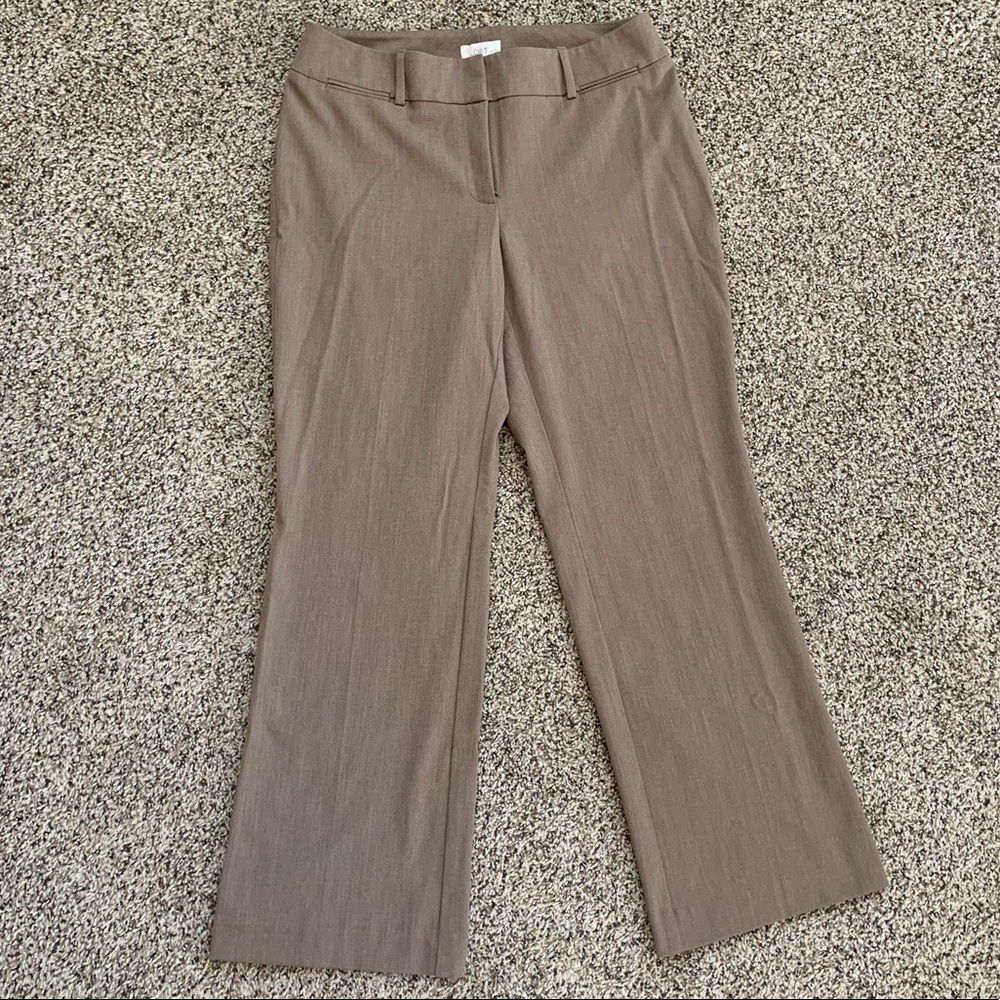 Ann Taylor Loft Work Trousers/Pants 8P Curvy